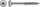 SPAX® Holzbauschrauben T40 Tellerkopf Edelstahl A2 0257000802605 8 mm x 260 mm, 50 St.