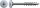 SPAX® Möbelverbindungsschrauben T20 Flachrückwandkopf 0681030400343 4 mm x 34 mm, 200 St.