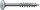 SPAX® Möbelverbindungsschrauben T20 Flachrückwandkopf 0681030400303 4 mm x 30 mm, 200 St.