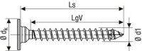 SPAX® Rückwandschrauben T20 Flachkopf WIROX 0151010350303 3,5 mm x 30 mm, 300 St.