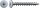 SPAX® Rückwandschrauben T20 Flachkopf WIROX 0151010350253 3,5 mm x 25 mm, 300 St.