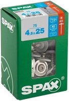 SPAX® Spenglerschrauben T20 Linsensenkkopf A2...