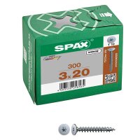 SPAX® Rückwandschrauben T10 Flachkopf WIROX...