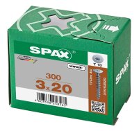 SPAX® Rückwandschrauben T10 Flachkopf WIROX 0151010300203 3 mm x 20 mm, 300 St.