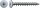 SPAX® Rückwandschrauben T10 Flachkopf WIROX 0151010300253 3 mm x 25 mm, 300 St.