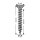 SPAX® Universalschrauben T20 Senkkopf BLAX 1191040400353 4 mm x 35 mm, 200 St.