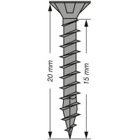 SPAX® Universalschrauben T20 Senkkopf BLAX 1191040450203 4,5 mm x 20 mm, 200 St.