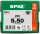 SPAX® Universalschrauben T20 Senkkopf BLAX 1191040500503 5 mm x 50 mm, 200 St.