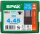 SPAX® Fassadenschrauben T15 Linsensenkkopf BLAX 0467040400453 4 mm x 45 mm, 100 St.