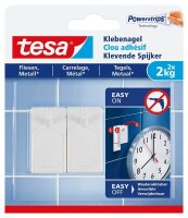 tesa Powerstrips Klebenägel für max. 2,0 kg,...