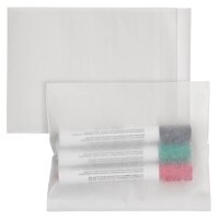 WIHEDÜ Versandtaschen Flachbeutel Pergamin ohne...