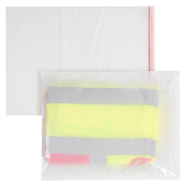 WIHEDÜ Versandtaschen Flachbeutel Pergamin ohne Fenster transparent 500 St.