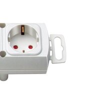 brennenstuhl Comfort-Line Plus 4-fach Steckdosenleiste mit Schalter 2,0 m weiß
