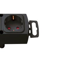 brennenstuhl Comfort-Line Plus 6-fach Steckdosenleiste mit Schalter 2,0 m schwarz