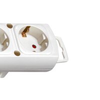 brennenstuhl Comfort-Line Plus 6-fach Steckdosenleiste mit Schalter 2,0 m weiß