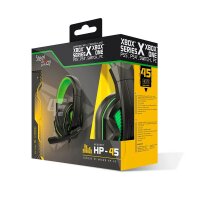 Steelplay HP 45 Gaming-Headset schwarz, grün