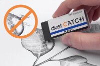 Tombow Radiergummi MONO dust CATCH schwarz, 1 St.