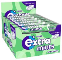 extra® mints Bonbons 24x 16 Dragees, 24 St.