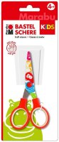 Marabu Kinderschere KiDS rot mit bedruckten...