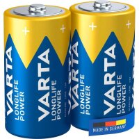2 VARTA Batterien LONGLIFE Power Baby C 1,5 V  (...