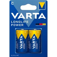 2 VARTA Batterien LONGLIFE Power Baby C 1,5 V  ( 4914121412 )