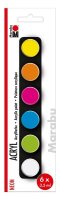 Marabu Neon Acrylfarben farbsortiert, 6 St.