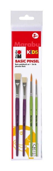 Marabu KiDS Basic Pinsel-Set