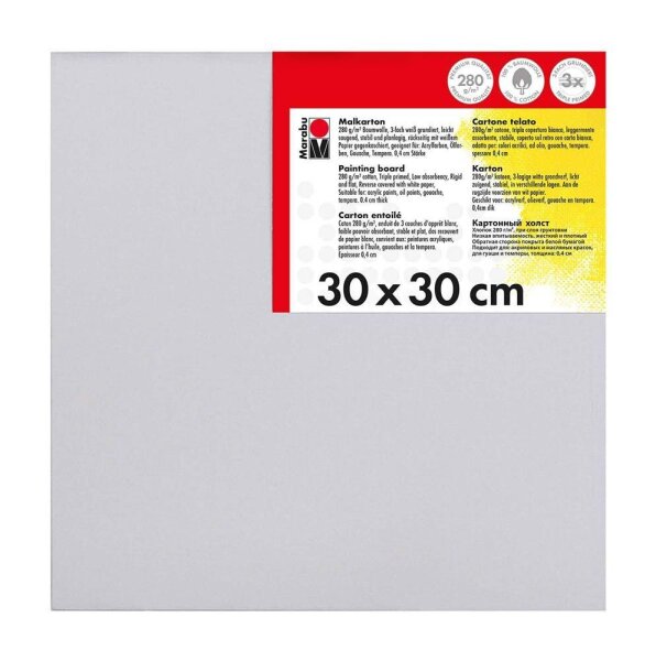 Marabu Malkarton weiß 280,0 g/m² 1 St.  ( 1620000000300 )