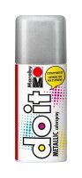 Marabu Do it Metallic Acrylspray Sprühfarbe silber,...