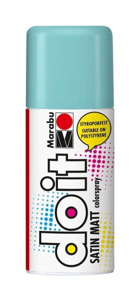 Marabu Do it Satin Matt Acrylspray Sprühfarbe blau 150,0 ml, 1 St.