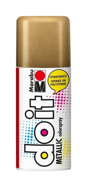 Marabu Do it Metallic Acrylspray Sprühfarbe rotgold, 1 St.
