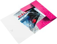 LEITZ Eckspanner WOW 4599 DIN A4 pink, 1 St.