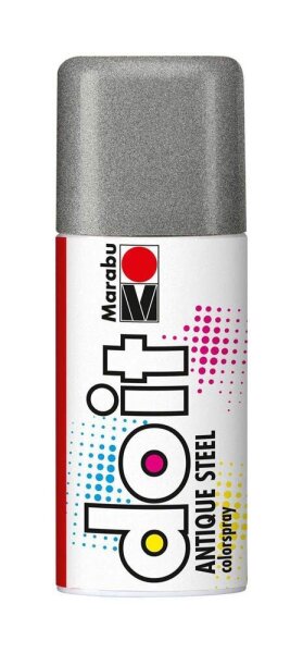Marabu Do it Glitter Acrylspray Sprühfarbe silber 150,0 ml, 1 St.