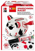 Marabu Sparschwein Malset Porzellanstifte farbsortiert...