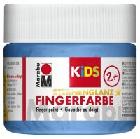 Marabu KiDS Sternenglanz Fingerfarben farbsortiert, 4 St.
