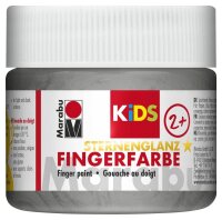 Marabu KiDS Sternenglanz Fingerfarben farbsortiert, 4 St.