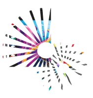 Marabu Graphix Octopy Aquarellmarker-Set farbsortiert, 24 St.