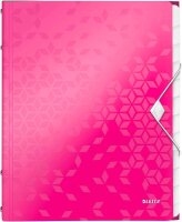 LEITZ Ordnungsmappe WOW 4634 12 Fächer pink, 1 St.