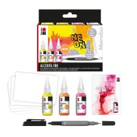 Marabu Neon Alkoholtinten-Set farbsortiert, 3 St.