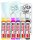 Marabu Prinzessin Fenstermalfarben farbsortiert 6 x 25,0 ml