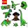 Marabu Dinosaurier Fenstermalfarben farbsortiert 6 x 25,0 ml