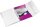 LEITZ Ordnungsmappe WOW 4634 12 Fächer violett, 1 St.