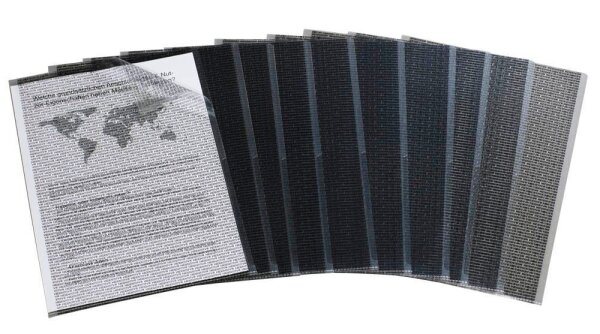 HIDENTITY® Sichthüllen DIN A4 transparent glatt 0,12 mm, 10 St.