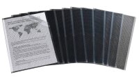 HIDENTITY® Sichthüllen DIN A4 transparent glatt...