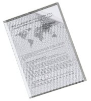 HIDENTITY® Sichthüllen DIN A4 transparent glatt...