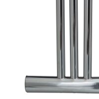 relaxdays Handtuchständer CURVY silber, 1 St.