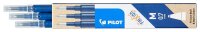 PILOT FRIXION Tintenrollerminen blau/schwarz 0,4 mm 3 St.