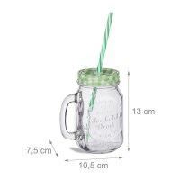 relaxdays Trinkgläser 400,0 ml, 8 St.