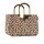 reisenthel® Einkaufskorb loopshopper L frame LEO MACCHIATO Kunstfaser leo macchiato
