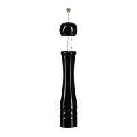 relaxdays Salz- und Pfeffermühlen-Set weiß/schwarz Höhe: 30,0 cm 2-tlg., 2 St.
